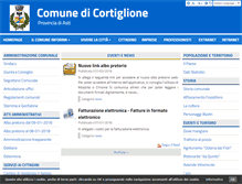Tablet Screenshot of comune.cortiglione.at.it